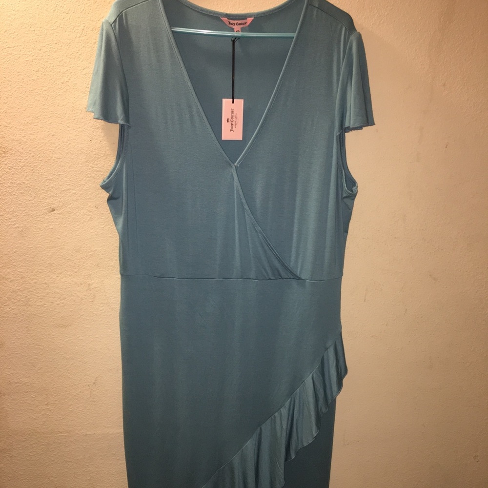 Faux wrap dress